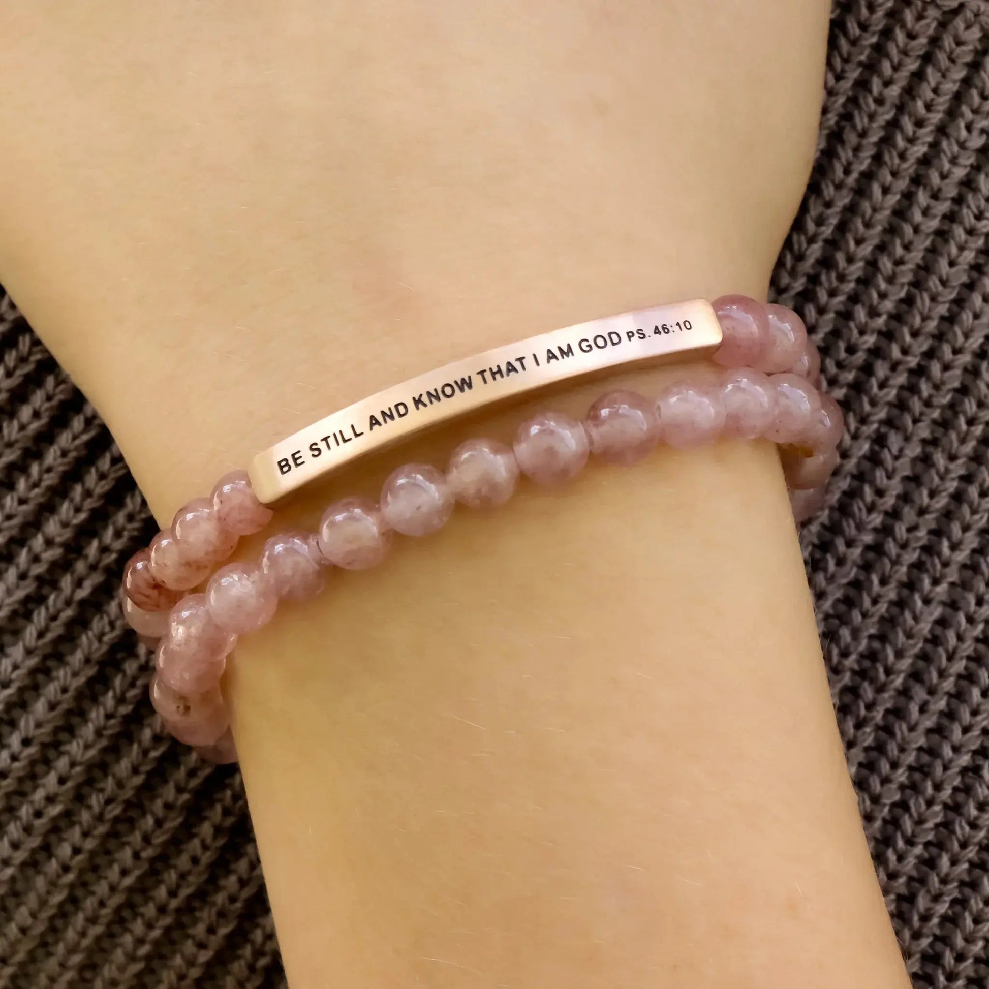 BE STILL AND KNOW THAT I AM GOD - Psalms 46:10  NostalgiaJewels