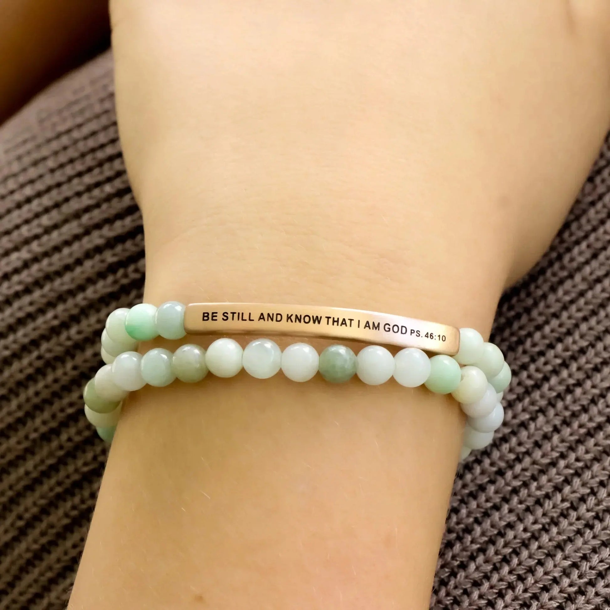 BE STILL AND KNOW THAT I AM GOD - Psalms 46:10  NostalgiaJewels