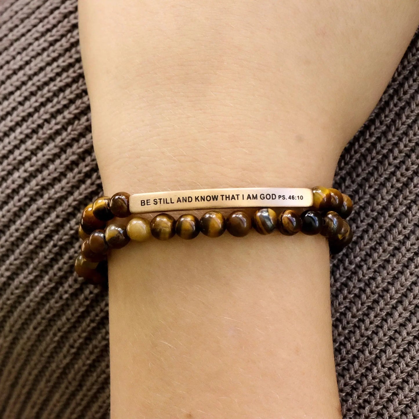 BE STILL AND KNOW THAT I AM GOD - Psalms 46:10 NostalgiaJewels