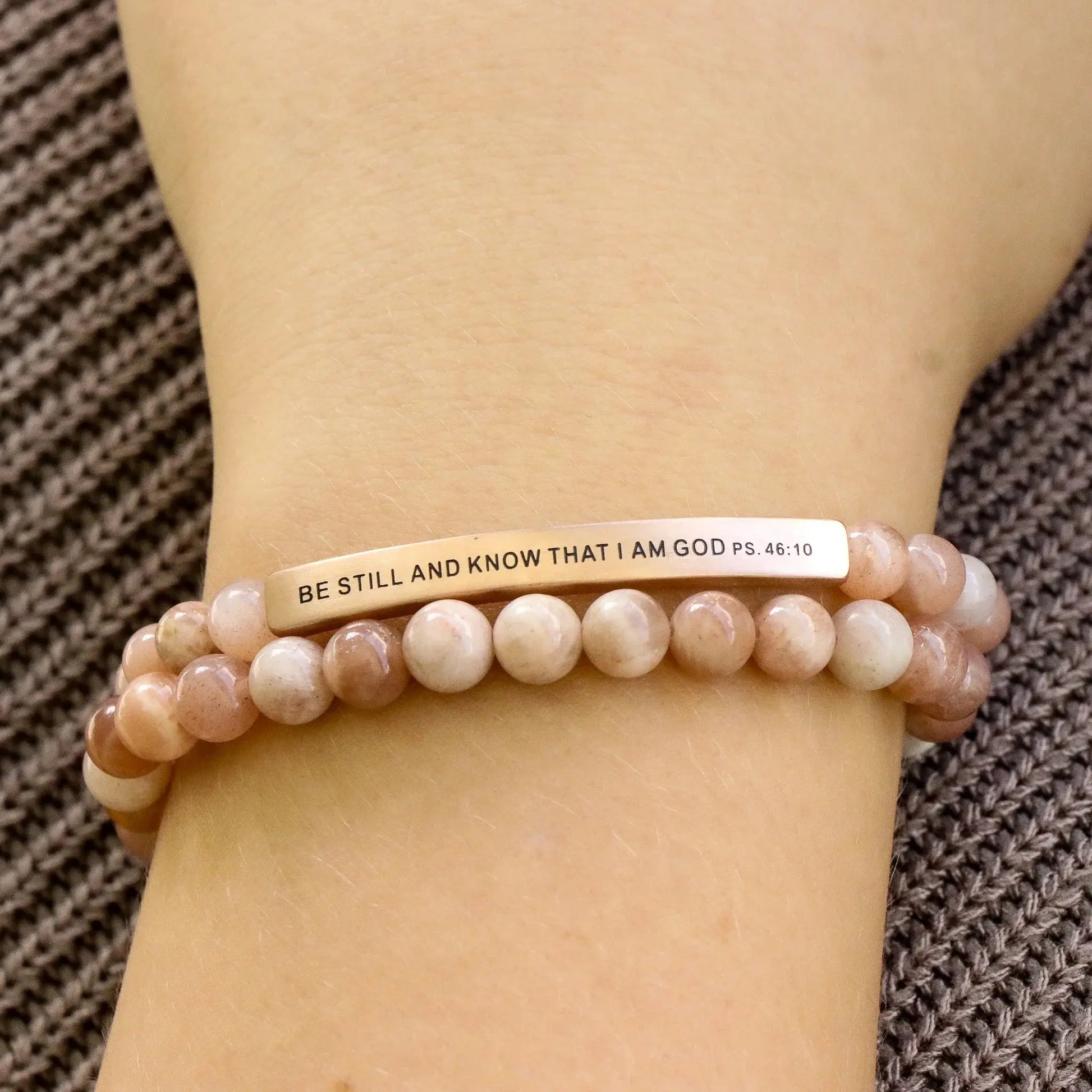 BE STILL AND KNOW THAT I AM GOD - Psalms 46:10  NostalgiaJewels