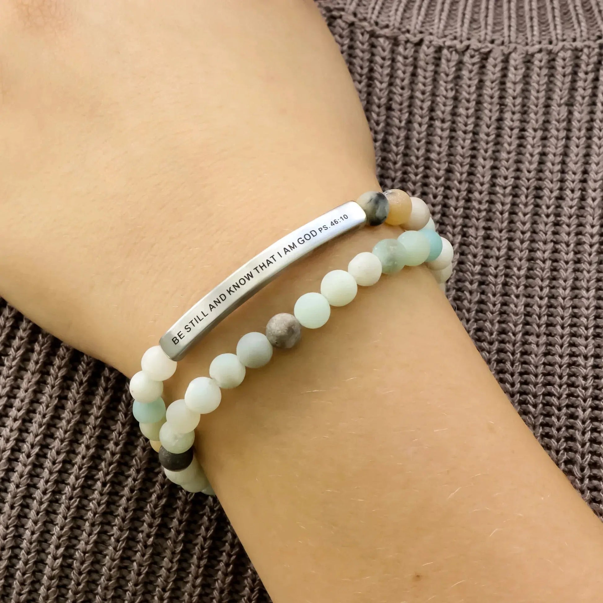 BE STILL AND KNOW THAT I AM GOD - Psalms 46:10  NostalgiaJewels
