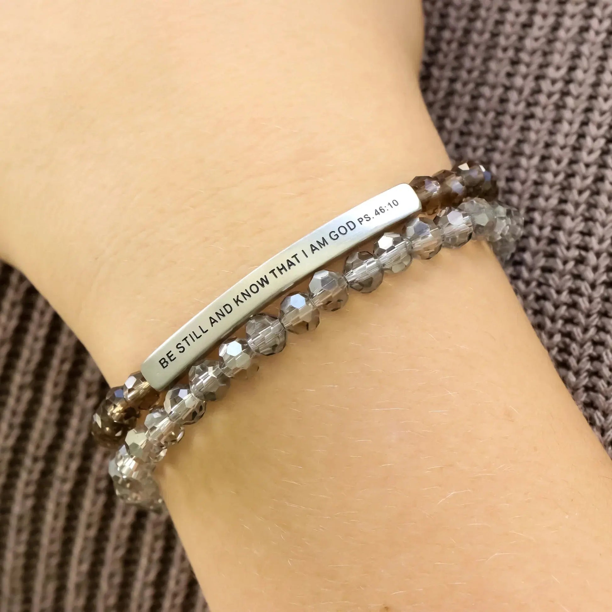 BE STILL AND KNOW THAT I AM GOD - Psalms 46:10  NostalgiaJewels