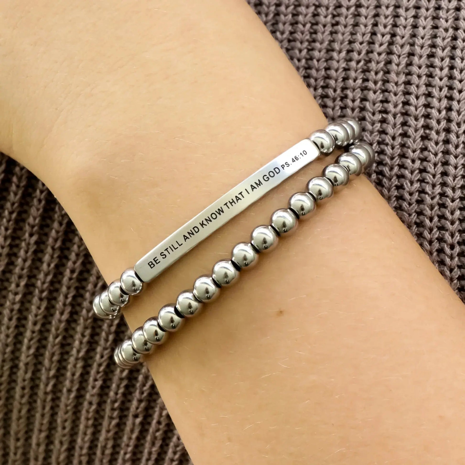 BE STILL AND KNOW THAT I AM GOD - Psalms 46:10  NostalgiaJewels