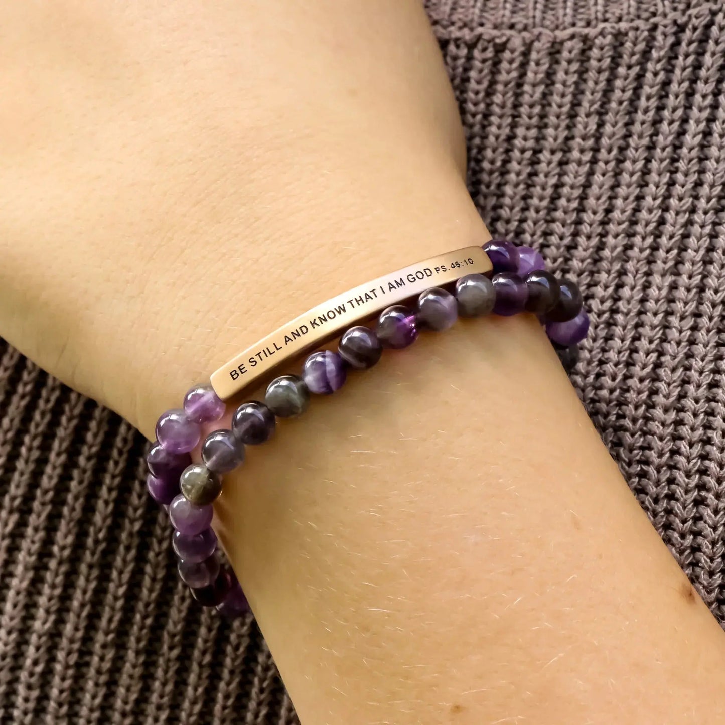 BE STILL AND KNOW THAT I AM GOD - Psalms 46:10 NostalgiaJewels