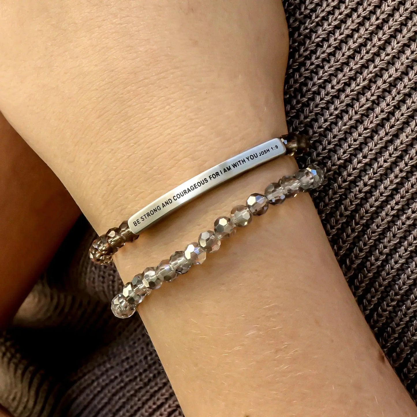 BE STRONG AND COURAGEOUS FOR I AM WITH YOU - JOSHUA 1:9 NostalgiaJewels