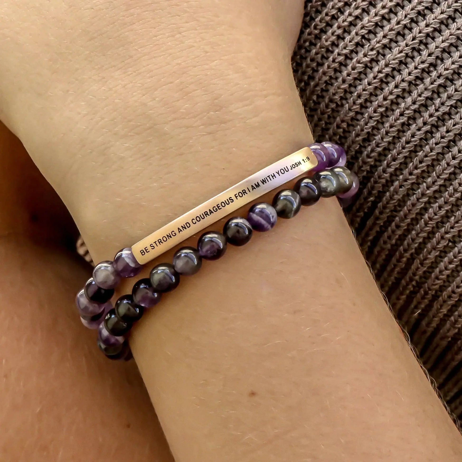BE STRONG AND COURAGEOUS FOR I AM WITH YOU - JOSHUA 1:9  NostalgiaJewels