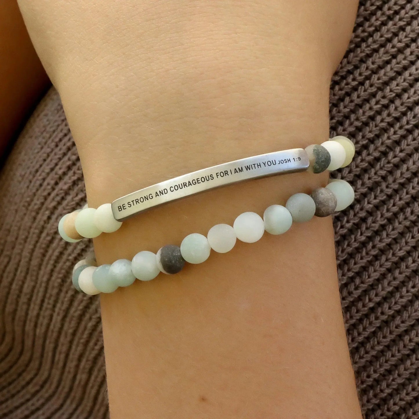 BE STRONG AND COURAGEOUS FOR I AM WITH YOU - JOSHUA 1:9 NostalgiaJewels