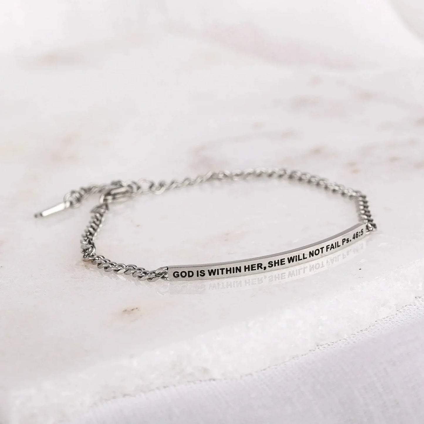 GOD IS WITHIN HER SHE WILL NOT FAIL - Psalms 46:5 NostalgiaJewels