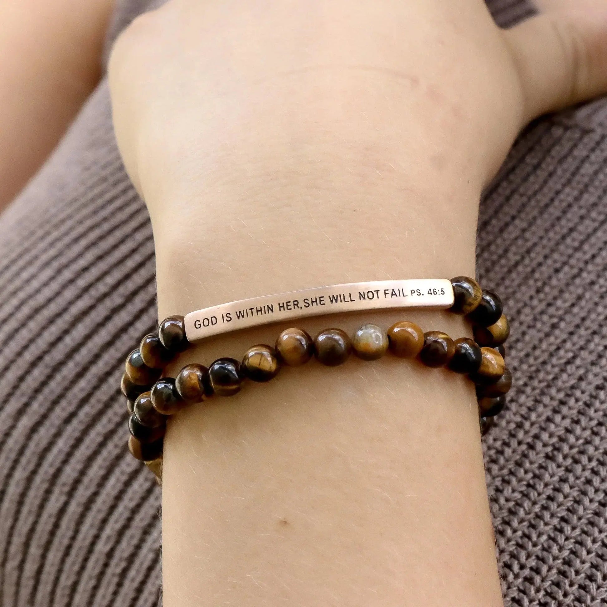 GOD IS WITHIN HER SHE WILL NOT FAIL - Psalms 46:5  NostalgiaJewels