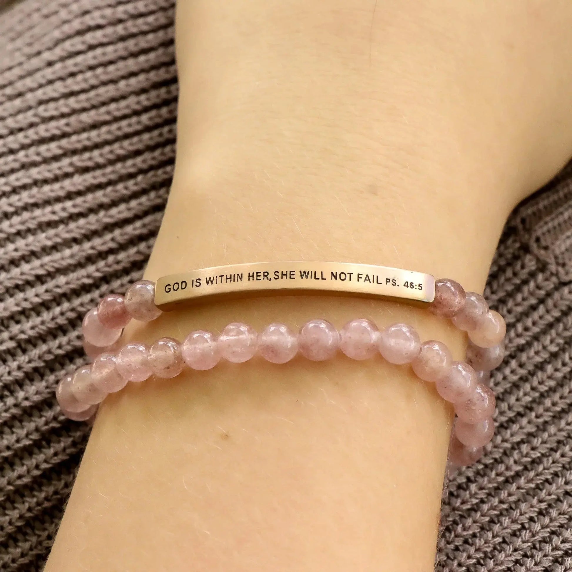 GOD IS WITHIN HER SHE WILL NOT FAIL - Psalms 46:5  NostalgiaJewels