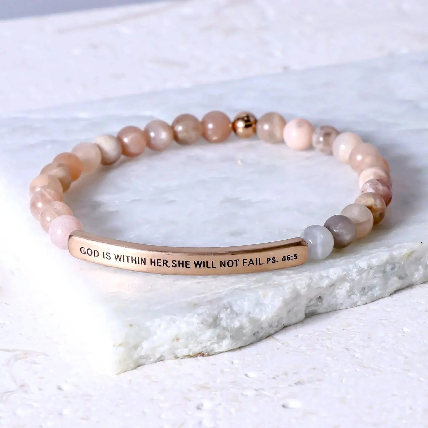 GOD IS WITHIN HER SHE WILL NOT FAIL - Psalms 46:5 NostalgiaJewels