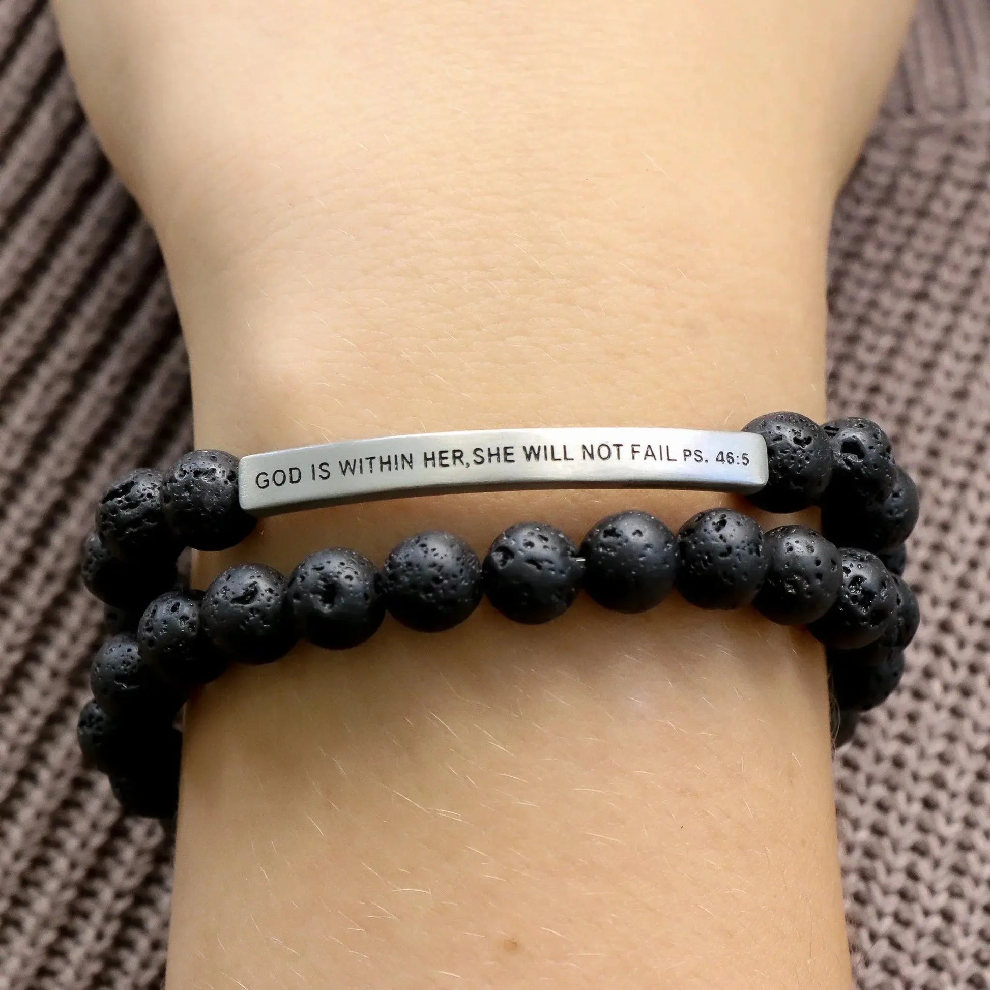 GOD IS WITHIN HER SHE WILL NOT FAIL - Psalms 46:5  NostalgiaJewels
