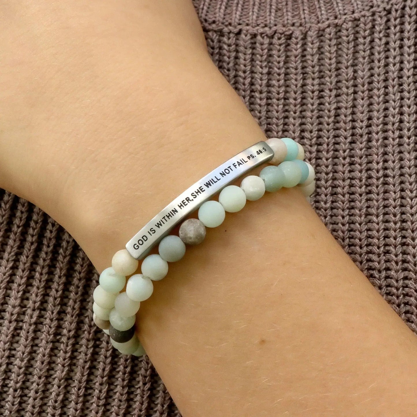 GOD IS WITHIN HER SHE WILL NOT FAIL - Psalms 46:5 NostalgiaJewels