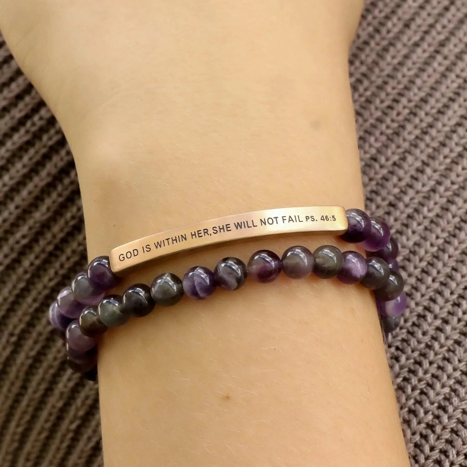GOD IS WITHIN HER SHE WILL NOT FAIL - Psalms 46:5  NostalgiaJewels