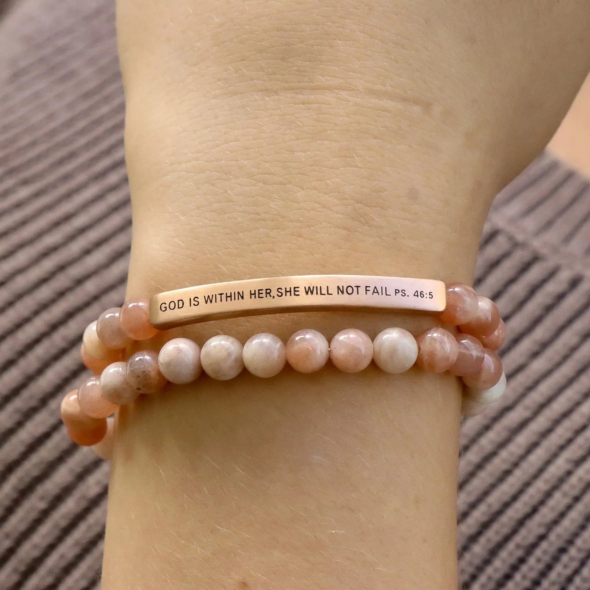 GOD IS WITHIN HER SHE WILL NOT FAIL - Psalms 46:5  NostalgiaJewels