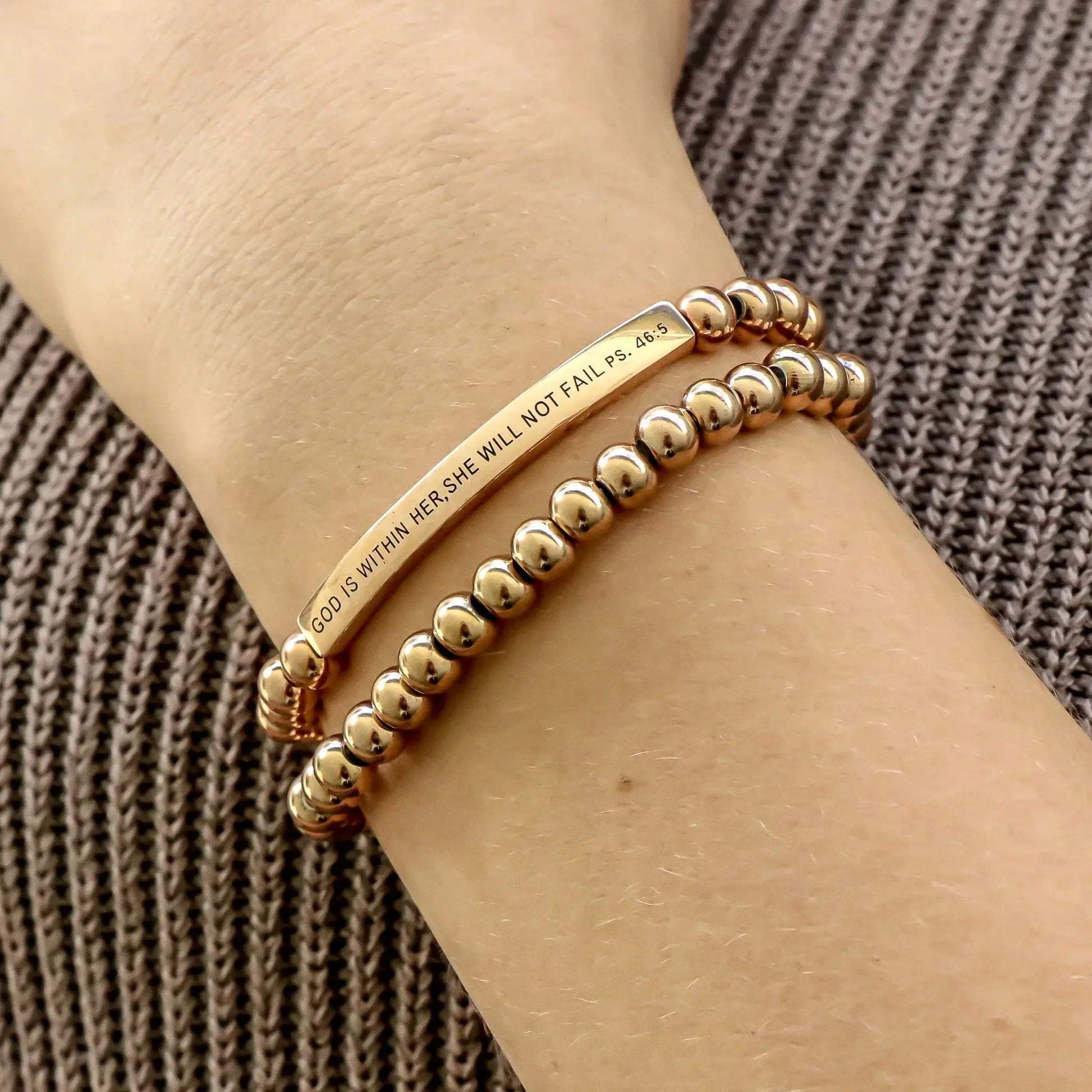GOD IS WITHIN HER SHE WILL NOT FAIL - Psalms 46:5  NostalgiaJewels