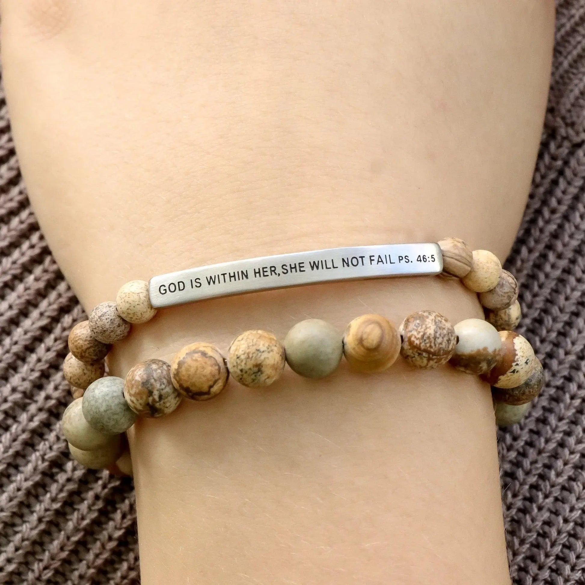 GOD IS WITHIN HER SHE WILL NOT FAIL - Psalms 46:5  NostalgiaJewels