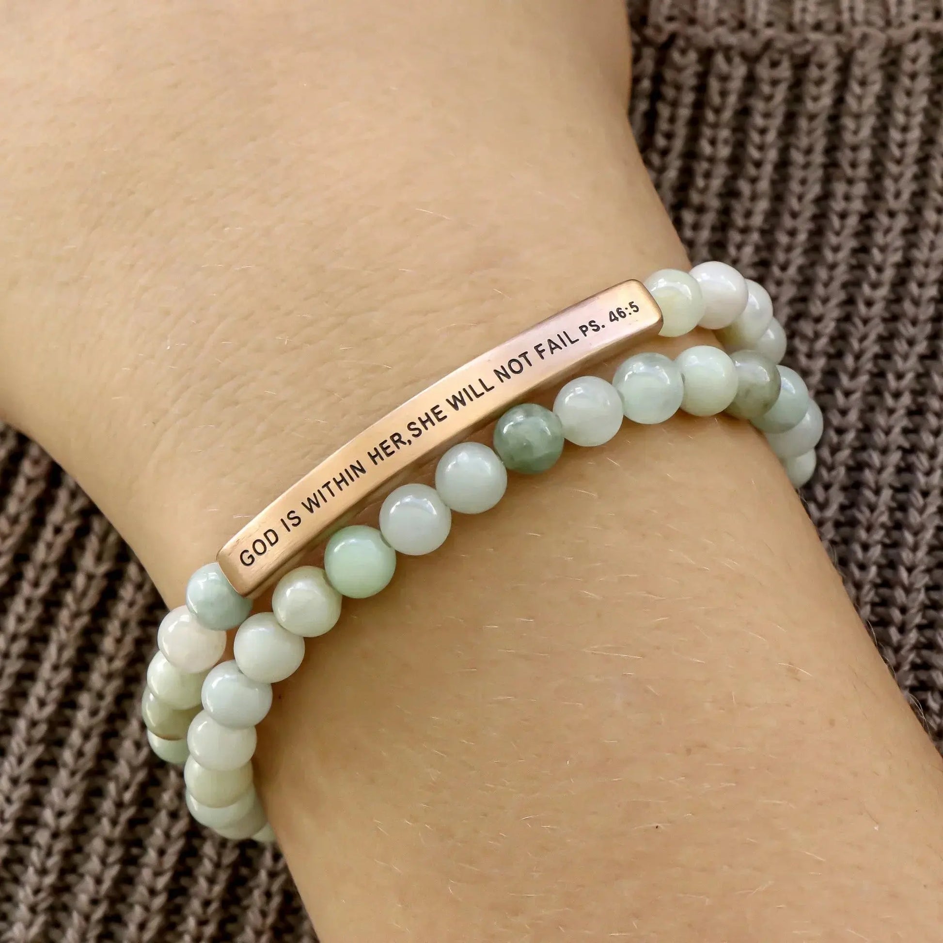 GOD IS WITHIN HER SHE WILL NOT FAIL - Psalms 46:5  NostalgiaJewels