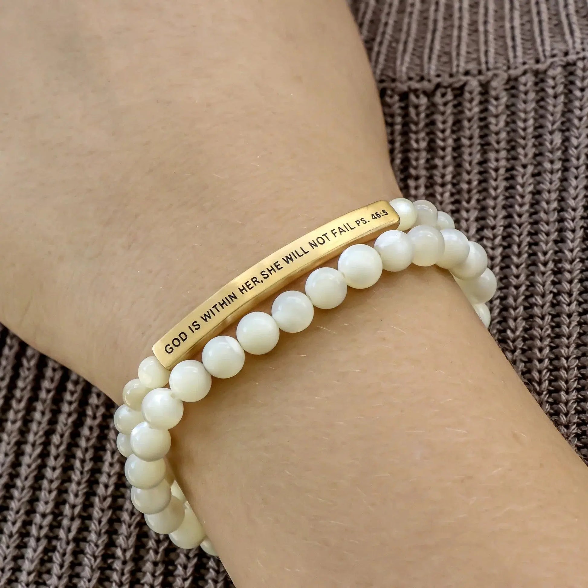 GOD IS WITHIN HER SHE WILL NOT FAIL - Psalms 46:5  NostalgiaJewels