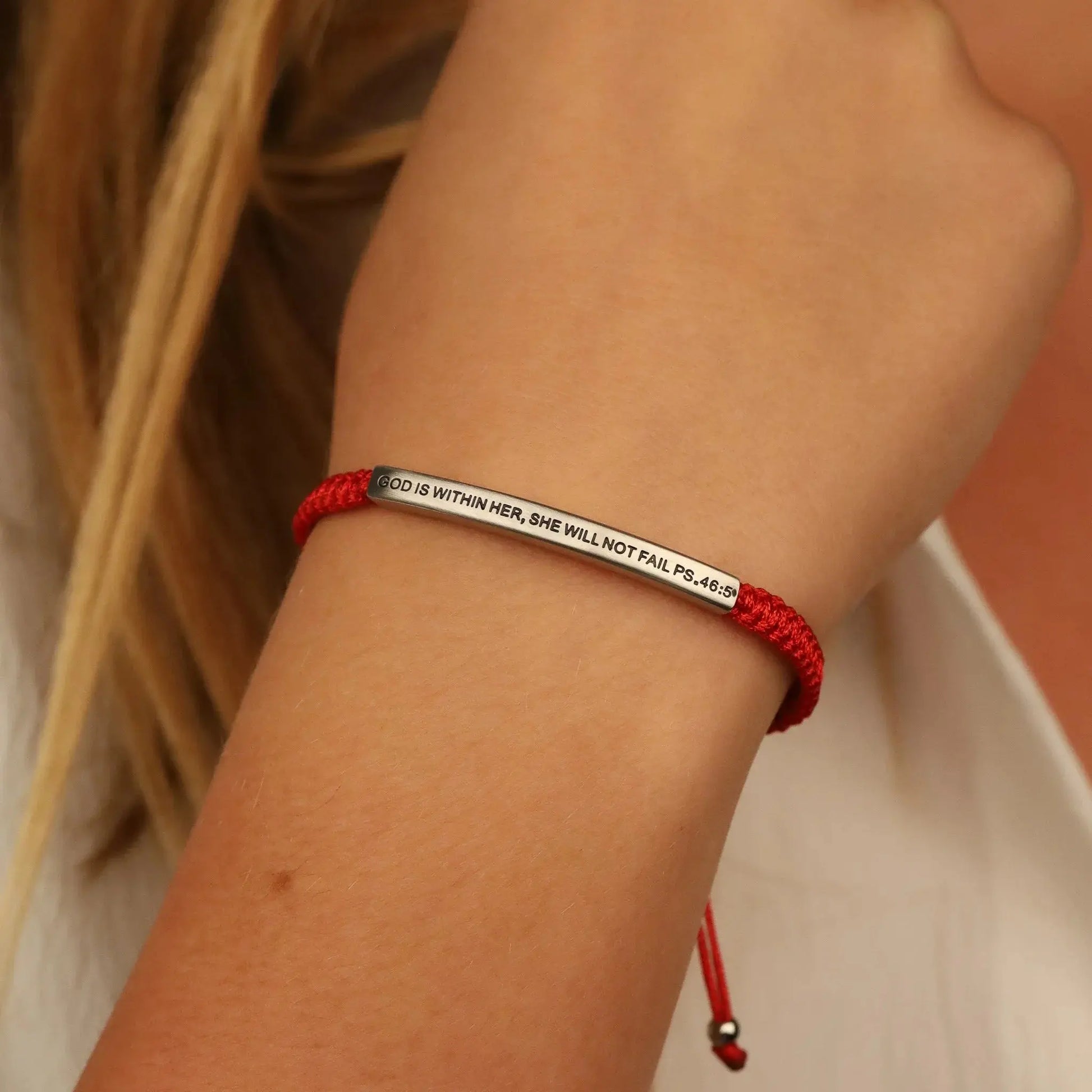 GOD IS WITHIN HER SHE WILL NOT FAIL - Psalms 46:5  NostalgiaJewels
