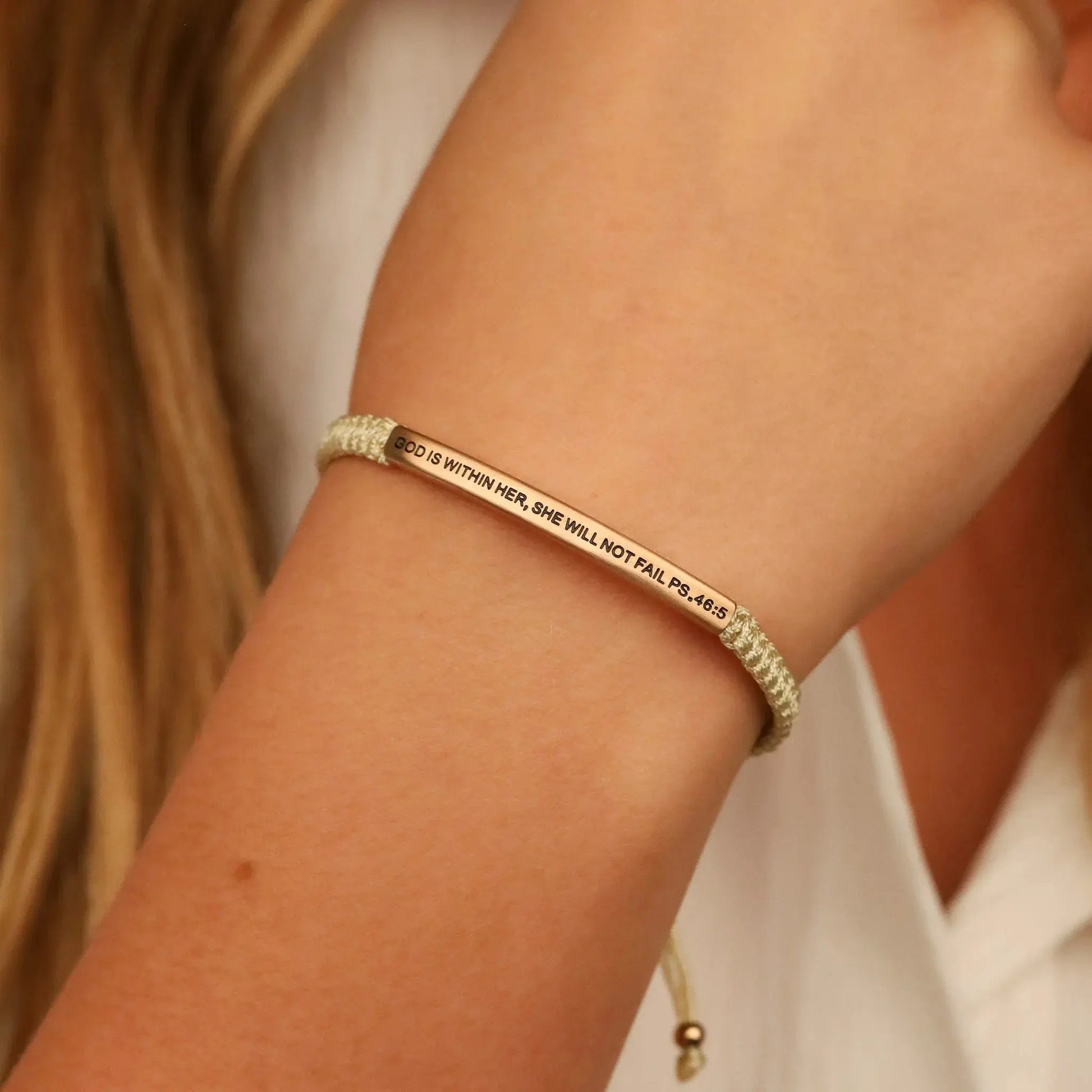 GOD IS WITHIN HER SHE WILL NOT FAIL - Psalms 46:5  NostalgiaJewels