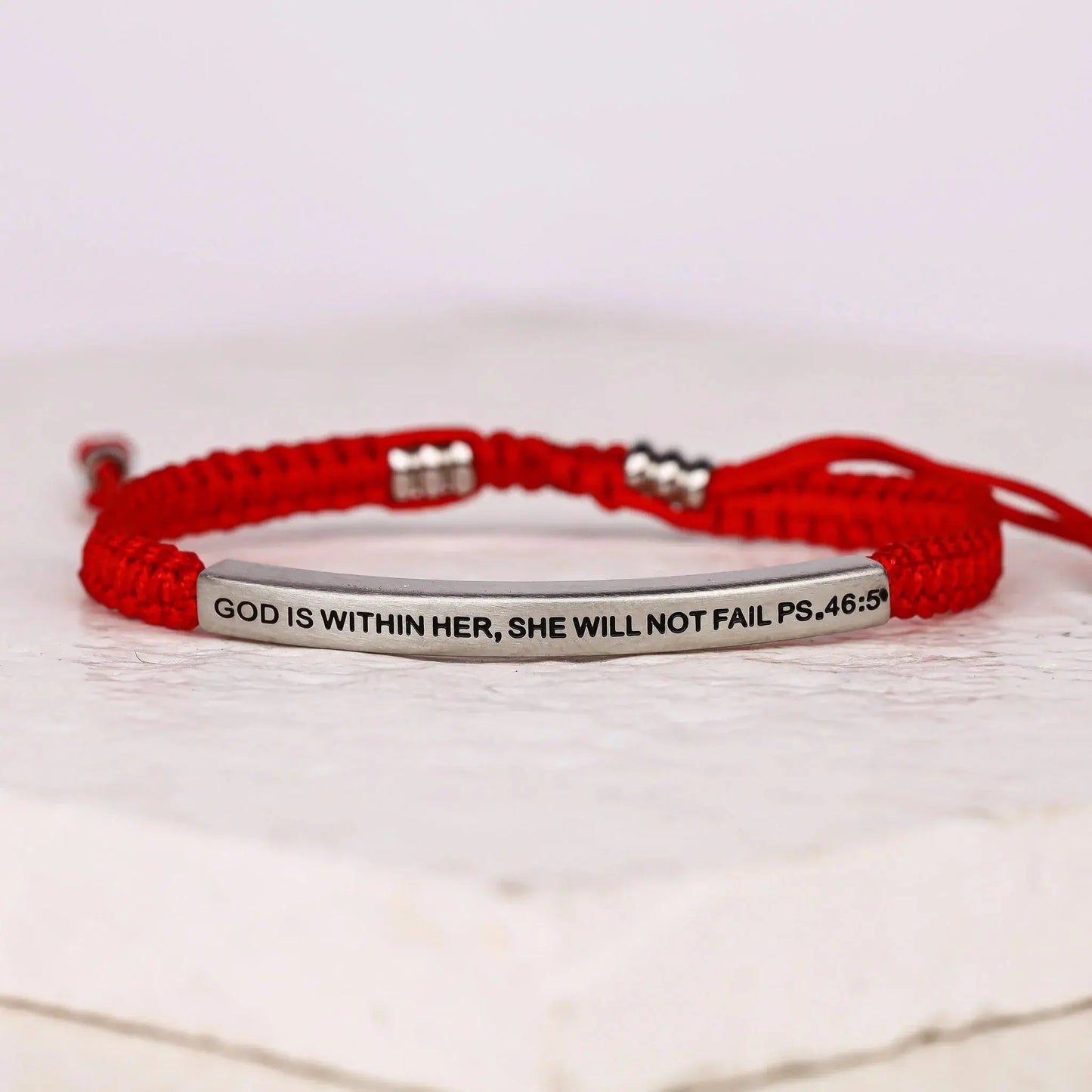 GOD IS WITHIN HER SHE WILL NOT FAIL - Psalms 46:5 NostalgiaJewels