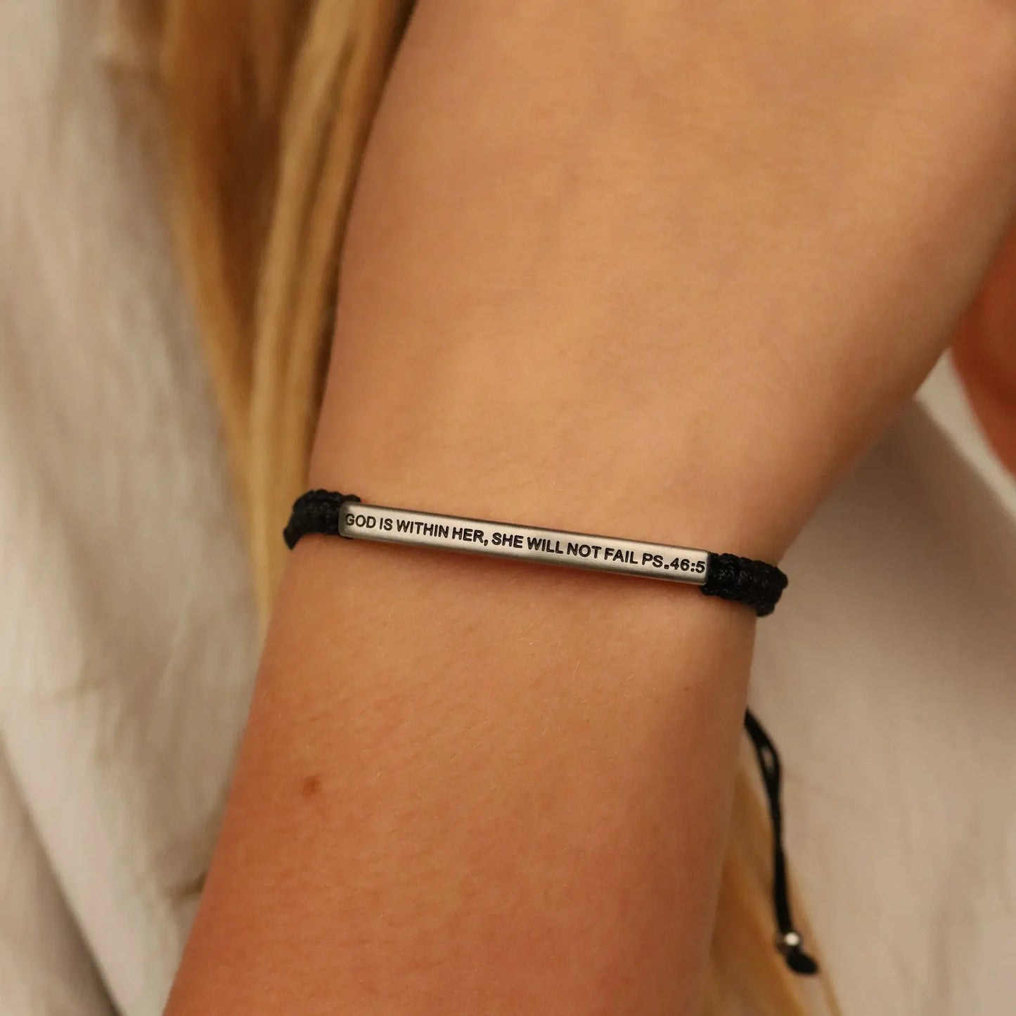 GOD IS WITHIN HER SHE WILL NOT FAIL - Psalms 46:5 NostalgiaJewels