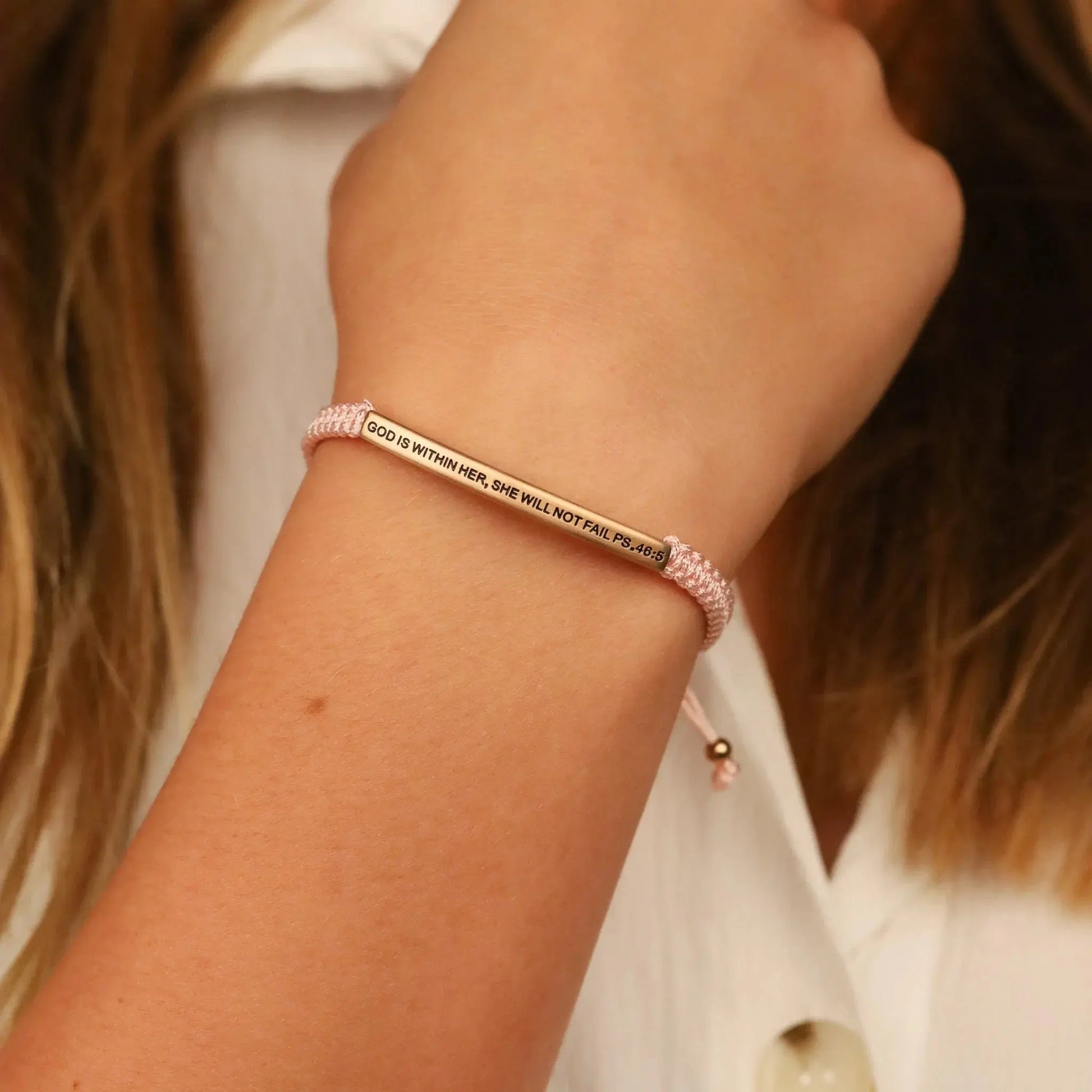 GOD IS WITHIN HER SHE WILL NOT FAIL - Psalms 46:5  NostalgiaJewels
