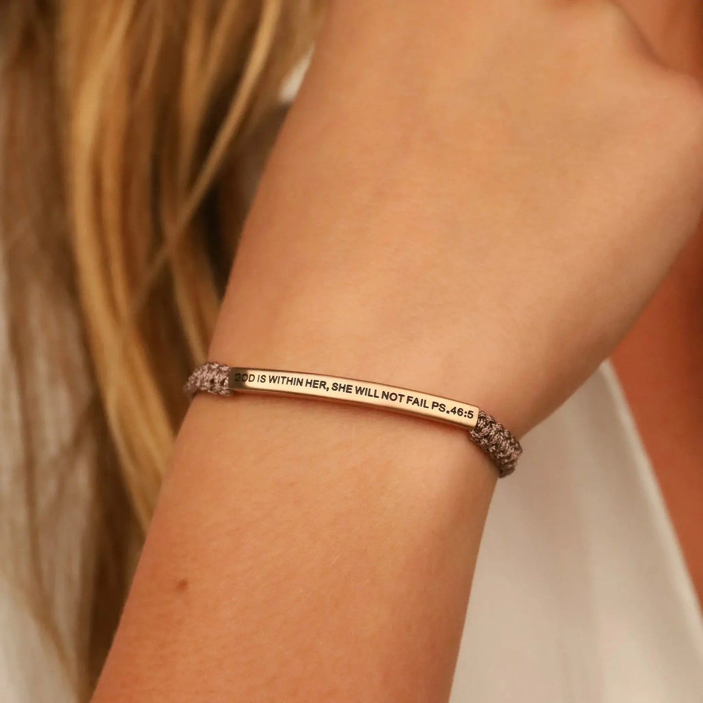 GOD IS WITHIN HER SHE WILL NOT FAIL - Psalms 46:5 NostalgiaJewels