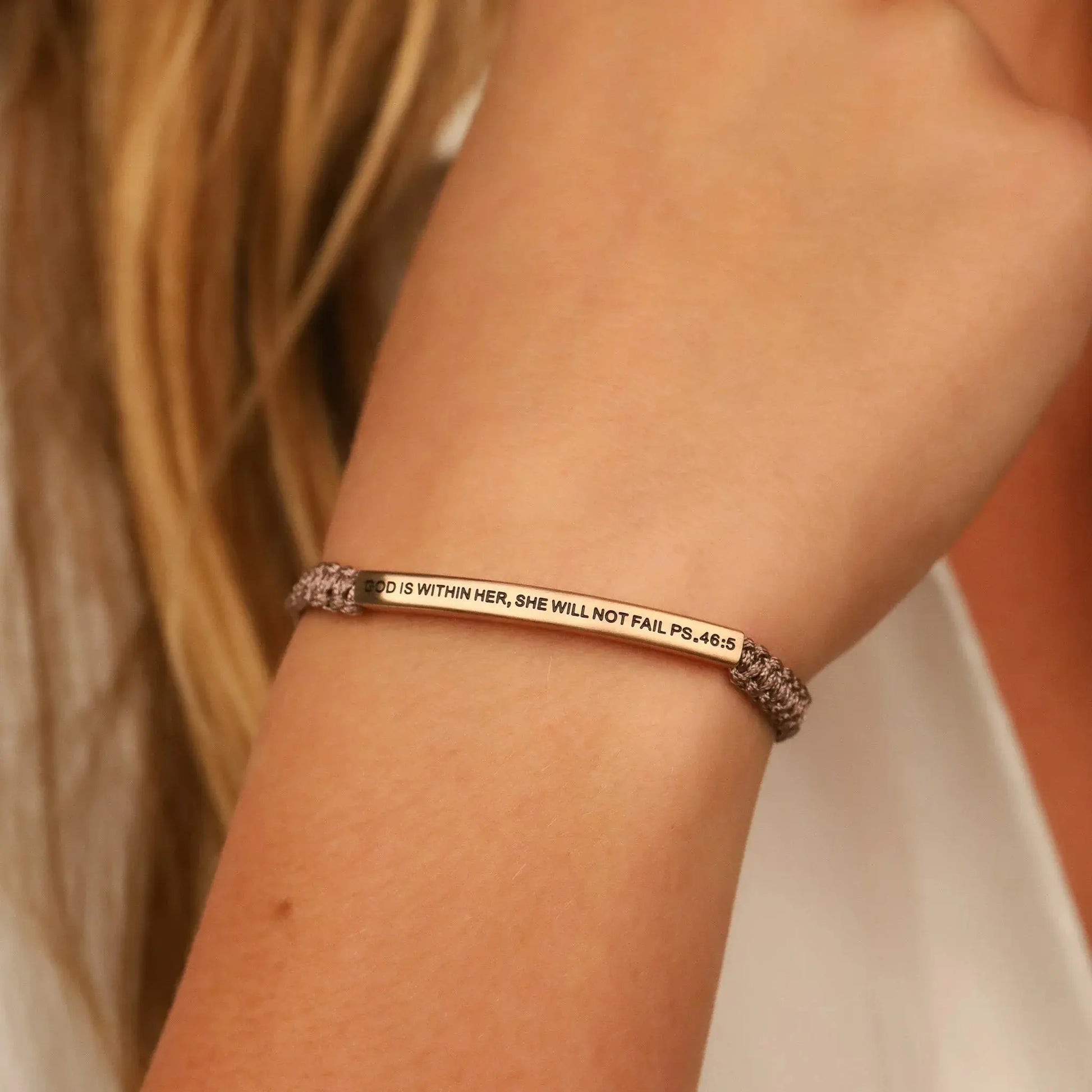 GOD IS WITHIN HER SHE WILL NOT FAIL - Psalms 46:5  NostalgiaJewels