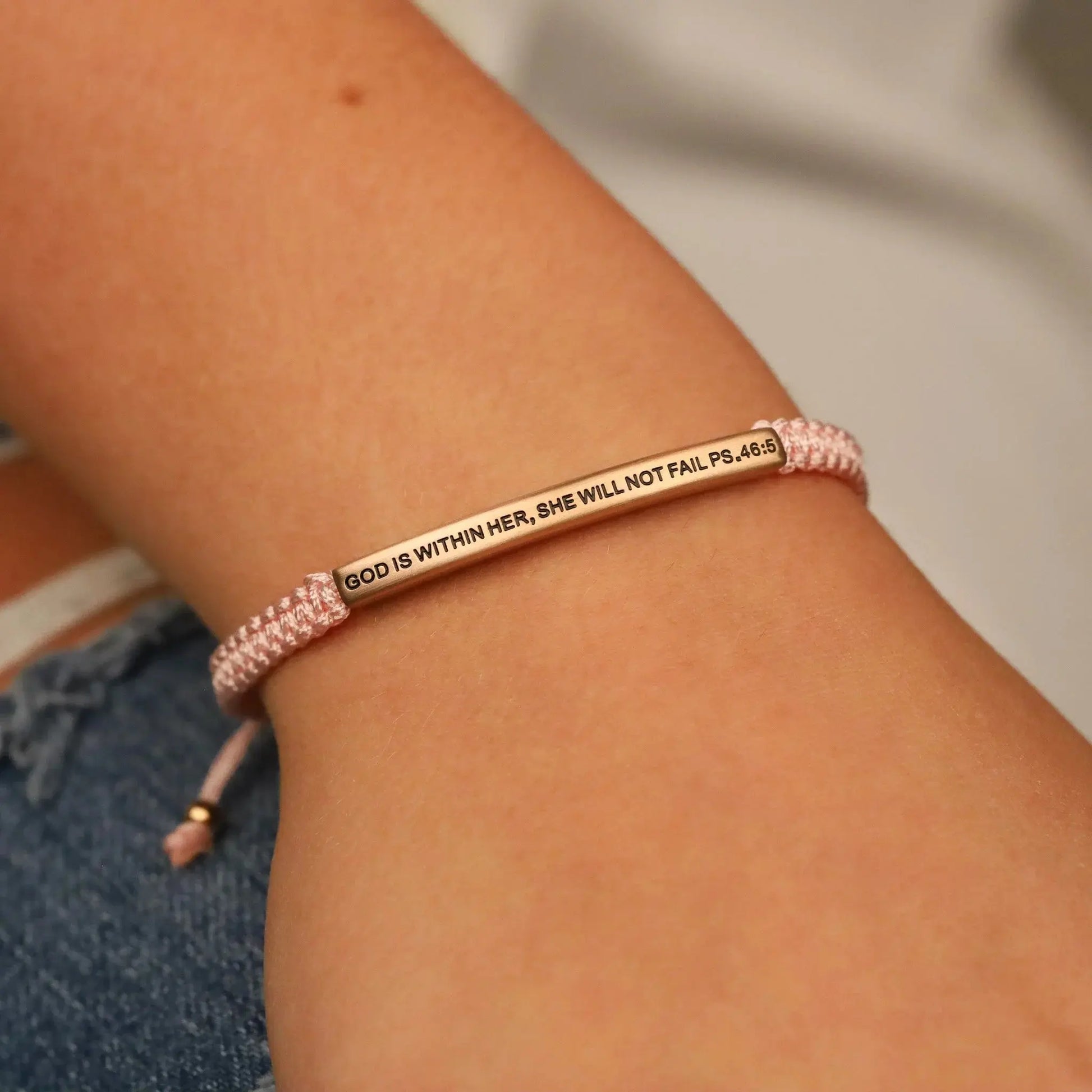 GOD IS WITHIN HER SHE WILL NOT FAIL - Psalms 46:5  NostalgiaJewels