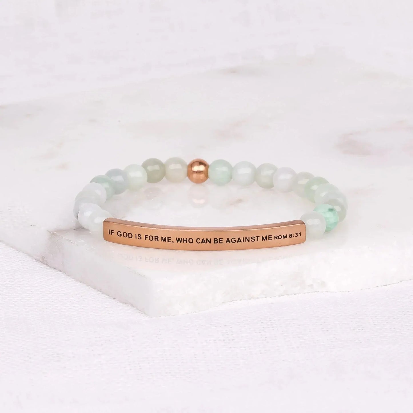 IF GOD IS FOR ME, WHO CAN BE AGAINST ME - ROMANS 8:31 NostalgiaJewels