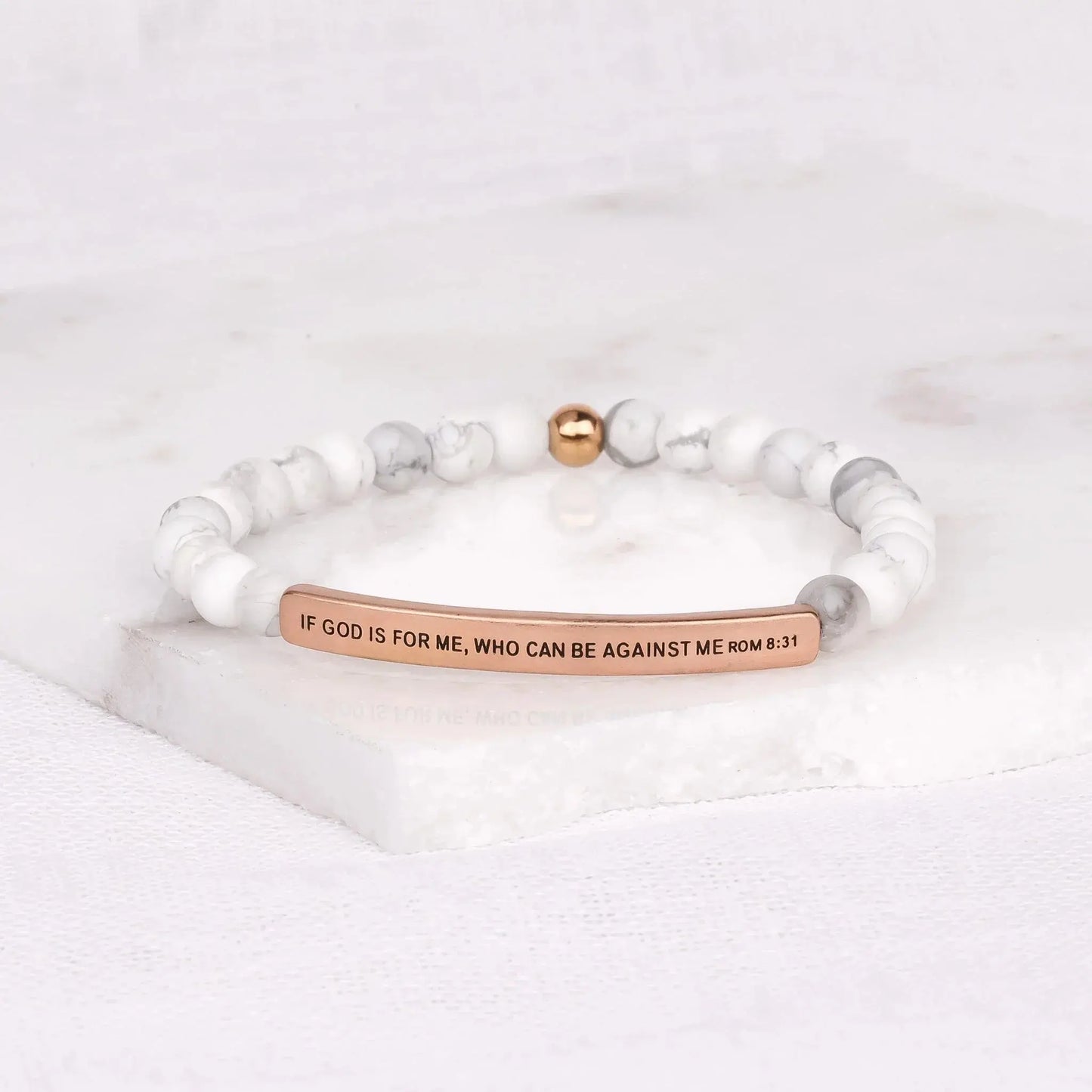 IF GOD IS FOR ME, WHO CAN BE AGAINST ME - ROMANS 8:31 NostalgiaJewels