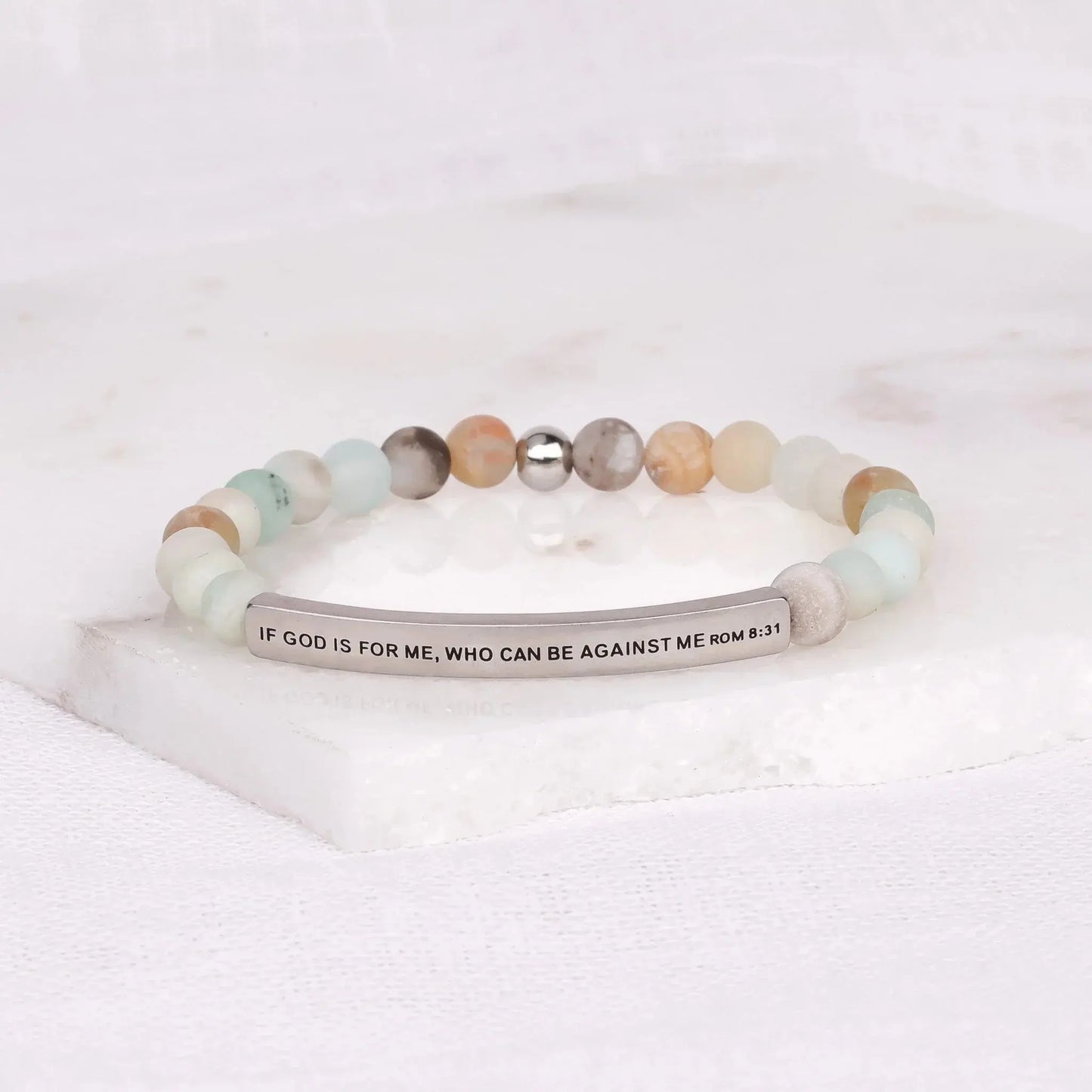 IF GOD IS FOR ME, WHO CAN BE AGAINST ME - ROMANS 8:31 NostalgiaJewels