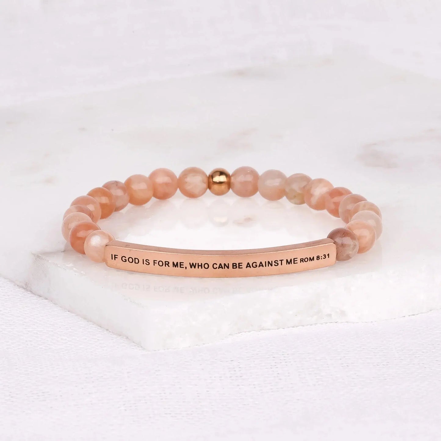 IF GOD IS FOR ME, WHO CAN BE AGAINST ME - ROMANS 8:31 NostalgiaJewels
