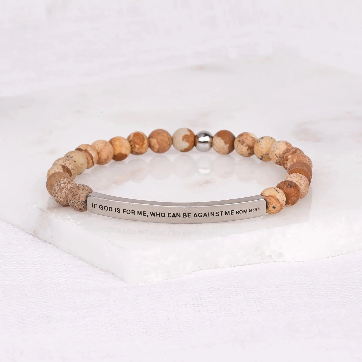 IF GOD IS FOR ME, WHO CAN BE AGAINST ME - ROMANS 8:31 NostalgiaJewels