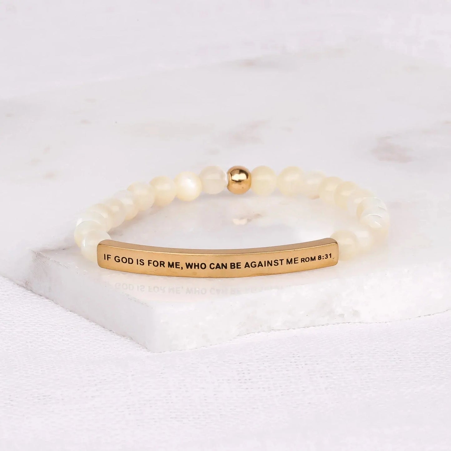 IF GOD IS FOR ME, WHO CAN BE AGAINST ME - ROMANS 8:31 NostalgiaJewels