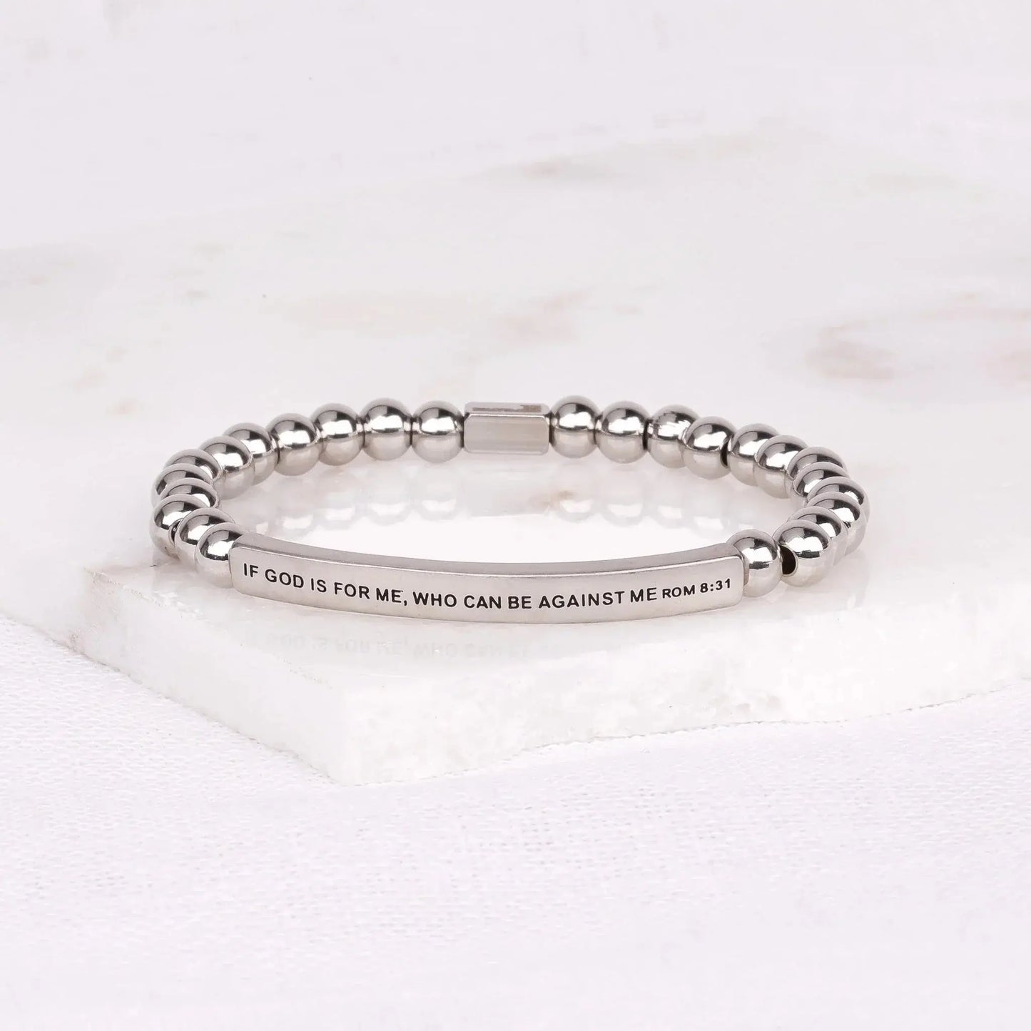 IF GOD IS FOR ME, WHO CAN BE AGAINST ME - ROMANS 8:31 NostalgiaJewels