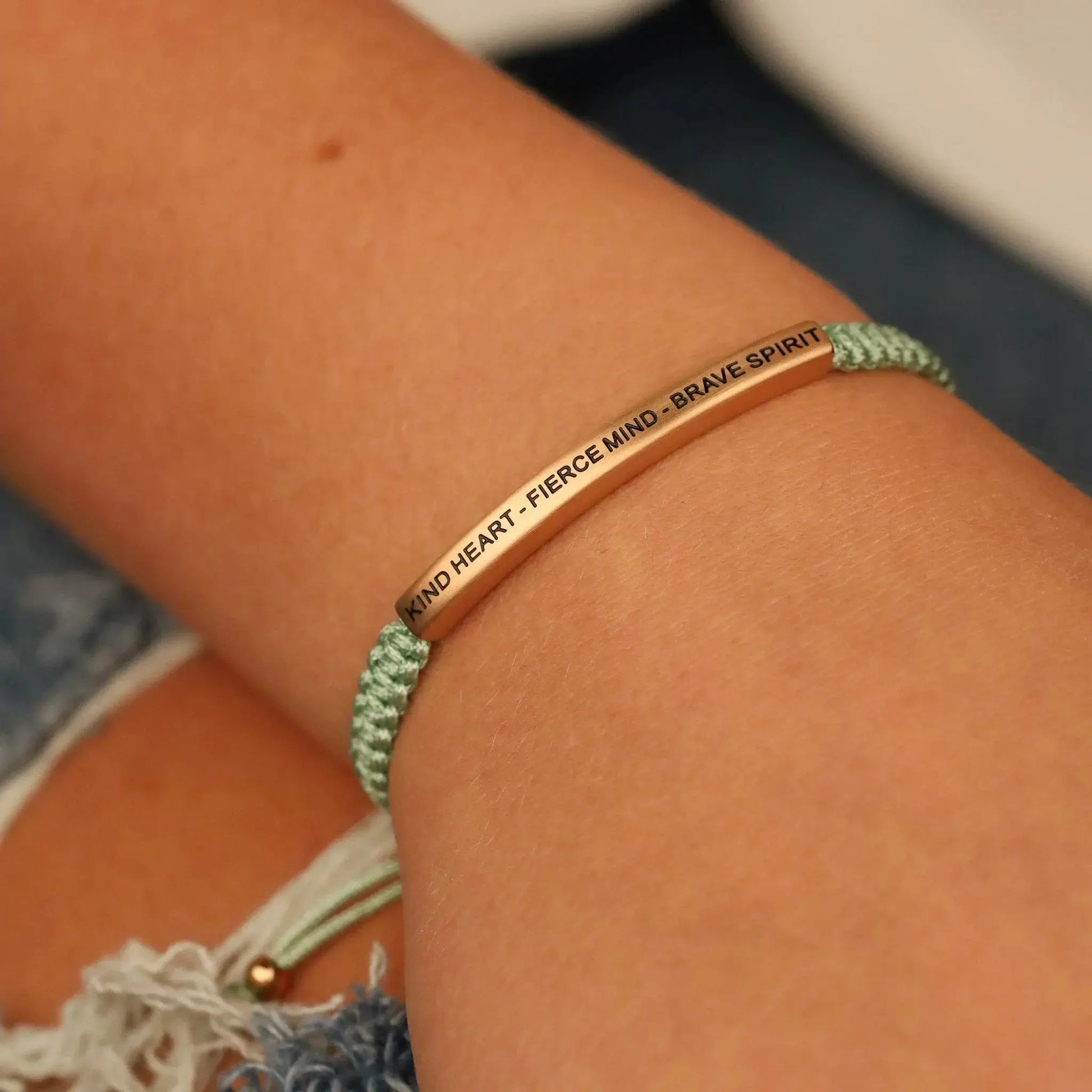 KIND HEART - FIERCE MIND - BRAVE SPIRIT  NostalgiaJewels