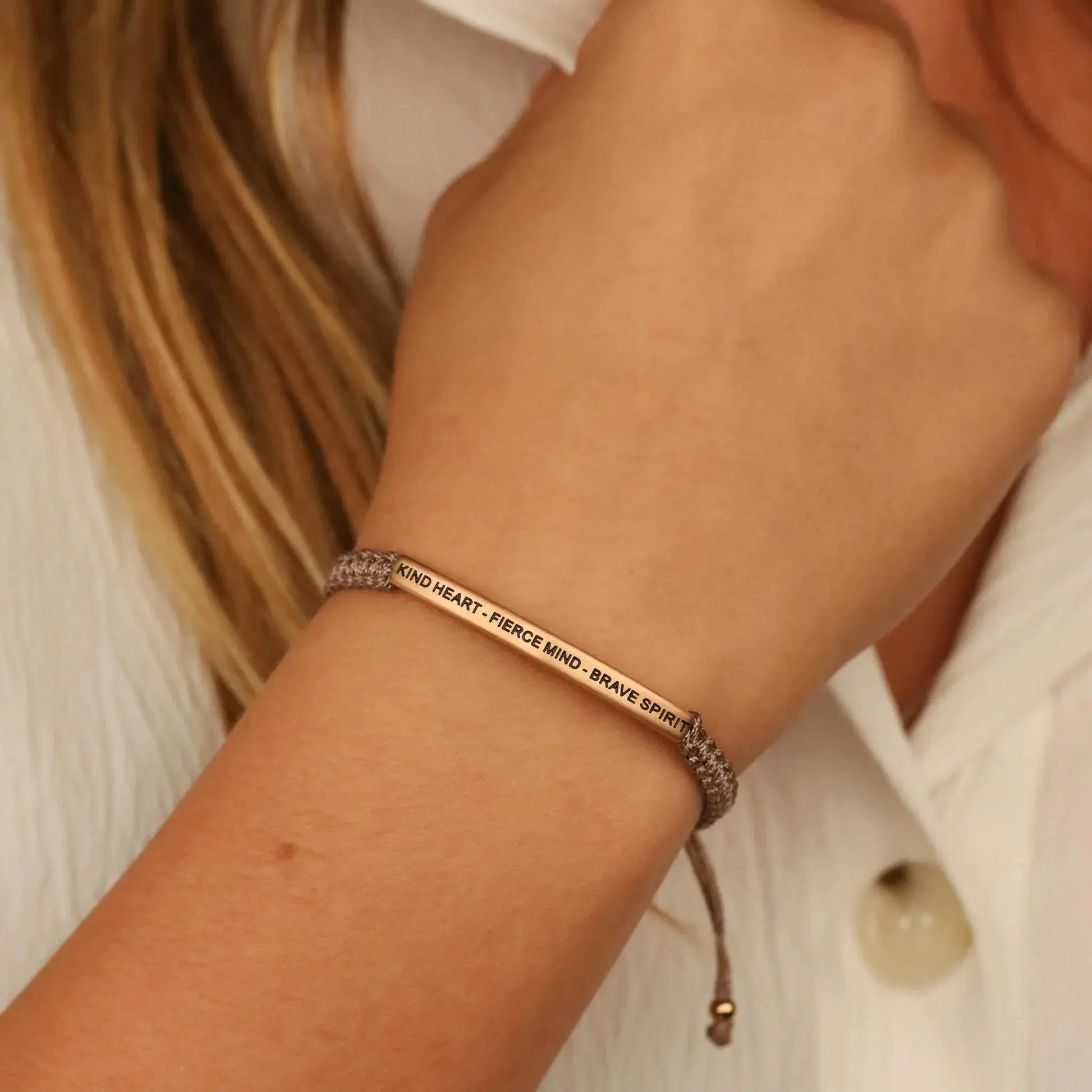 KIND HEART - FIERCE MIND - BRAVE SPIRIT  NostalgiaJewels
