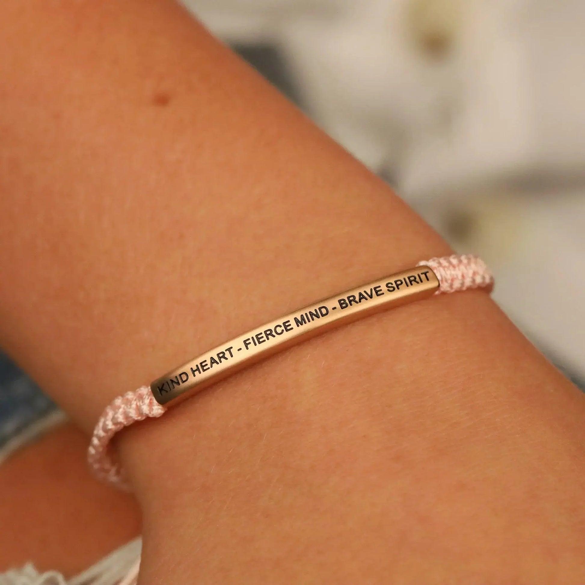 KIND HEART - FIERCE MIND - BRAVE SPIRIT  NostalgiaJewels