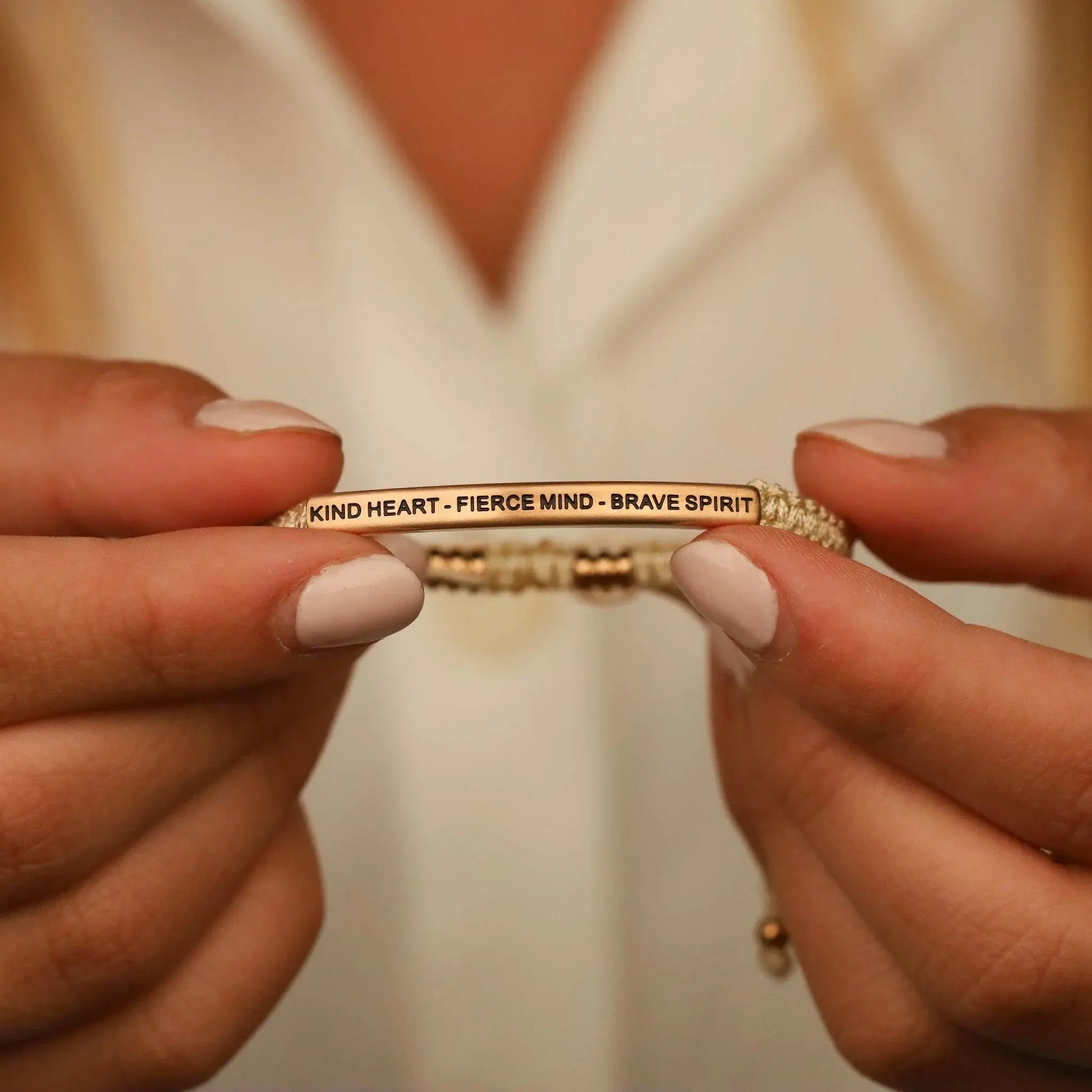 KIND HEART - FIERCE MIND - BRAVE SPIRIT  NostalgiaJewels
