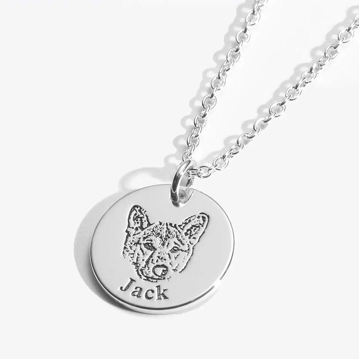 Custom Pet Face Necklace  NostalgiaJewels