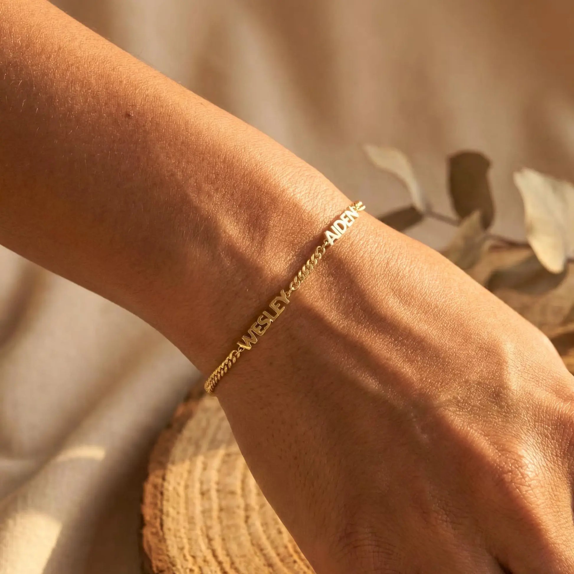 Custom Name Bracelet  NostalgiaJewels