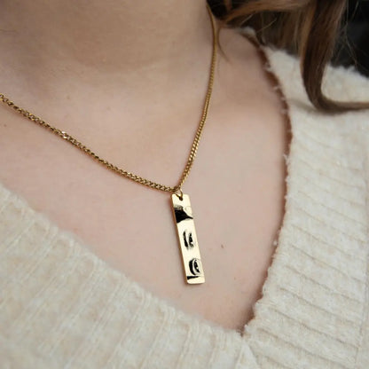 Custom Eyes Necklace  NostalgiaJewels