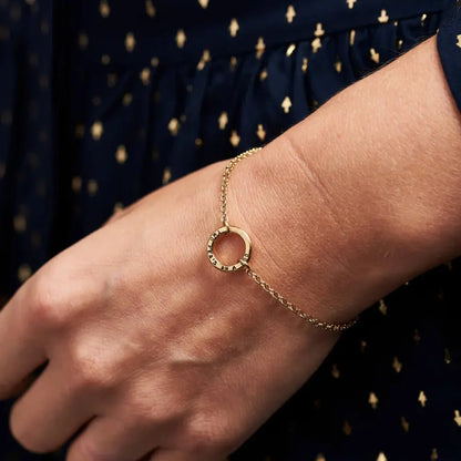 Custom Ring Name Bracelet  NostalgiaJewels