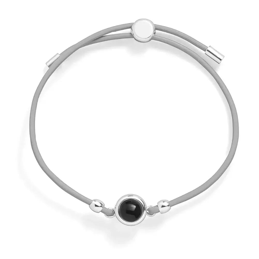 Custom Leather Photo Bracelet  NostalgiaJewels