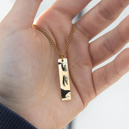 Custom Eyes Necklace  NostalgiaJewels