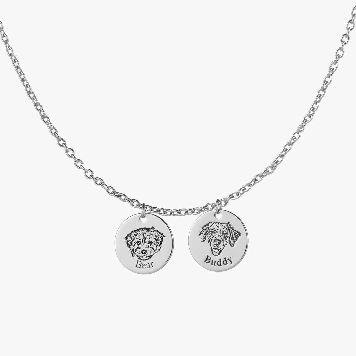 Custom Pet Face Necklace  NostalgiaJewels