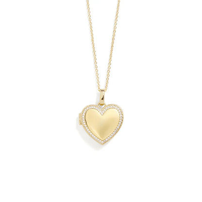 Custom Photo Heart Locket Necklace  NostalgiaJewels